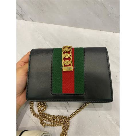 gucci sylvie super mini bag|gucci sylvie bag medium.